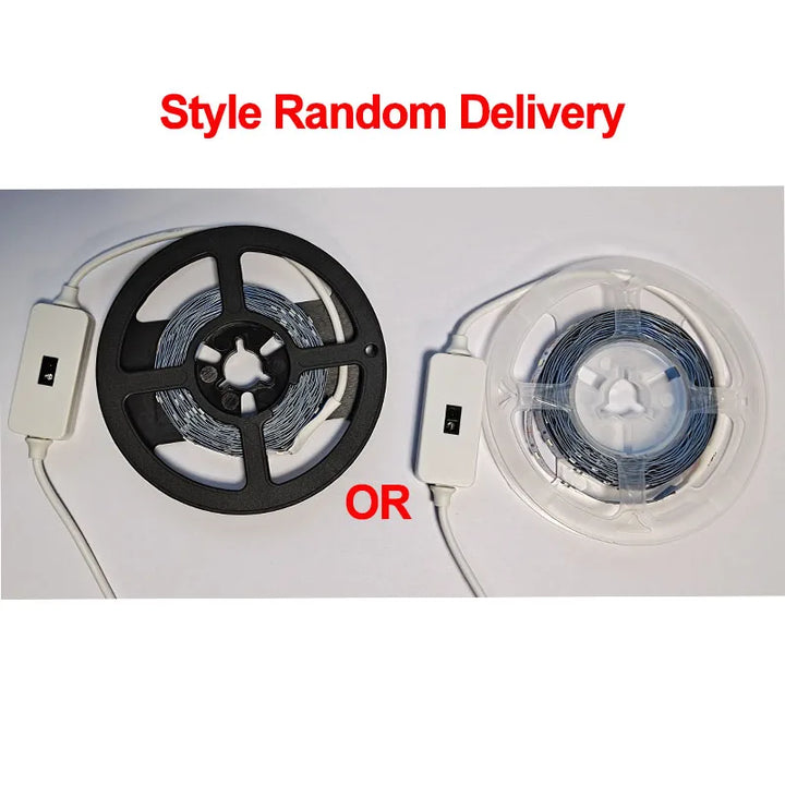 1M DC 5V LED Night Lamp USB Motion Sensor Dimming LED Strip Lights Nightlights TV Backlight Kitchen Hand Sweep Waving Tape Diode