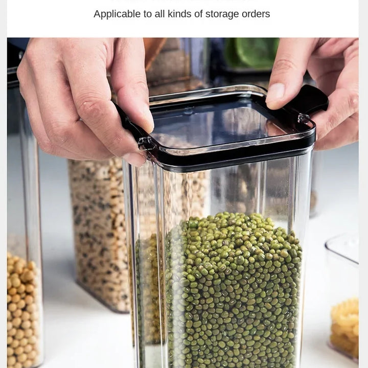 Sealed Jars Kitchen Grain Storage Organizer