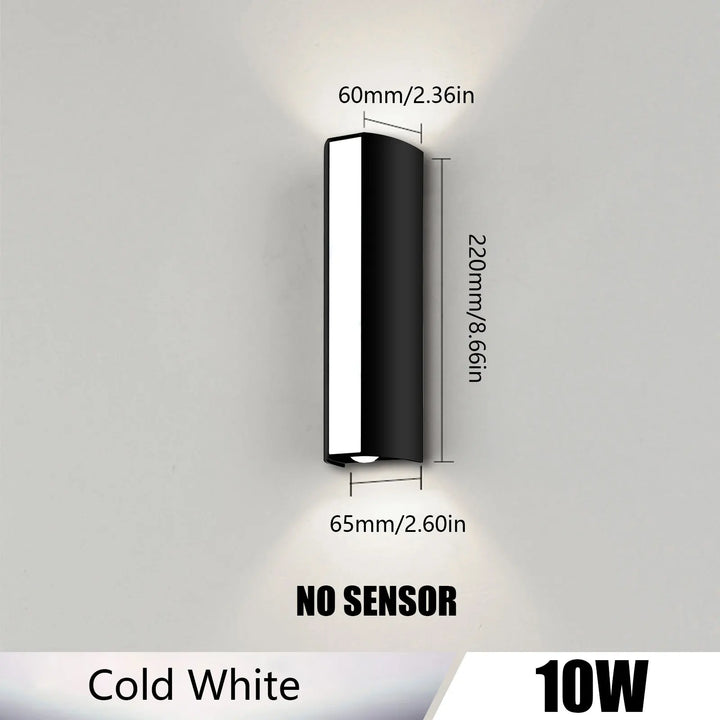 Wall Light LED Lamp 10W AC85-265V IP66 Waterproof Warm White Cold White Outdoor Lighting Decoration Outside For Home Exterior