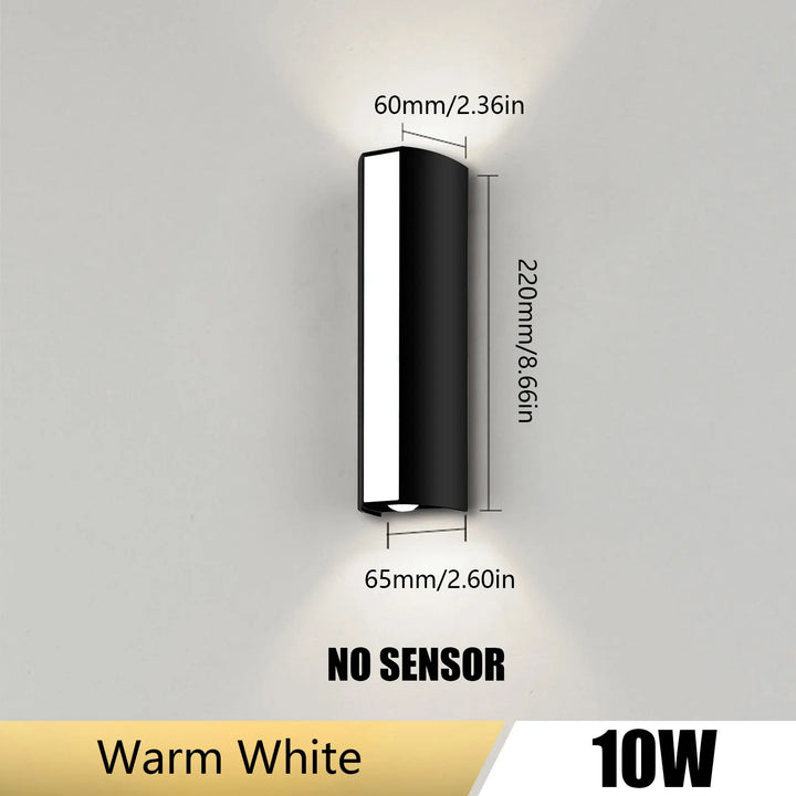 Wall Light LED Lamp 10W AC85-265V IP66 Waterproof Warm White Cold White Outdoor Lighting Decoration Outside For Home Exterior