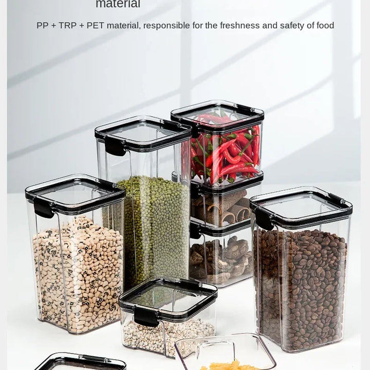 Sealed Jars Kitchen Grain Storage Organizer