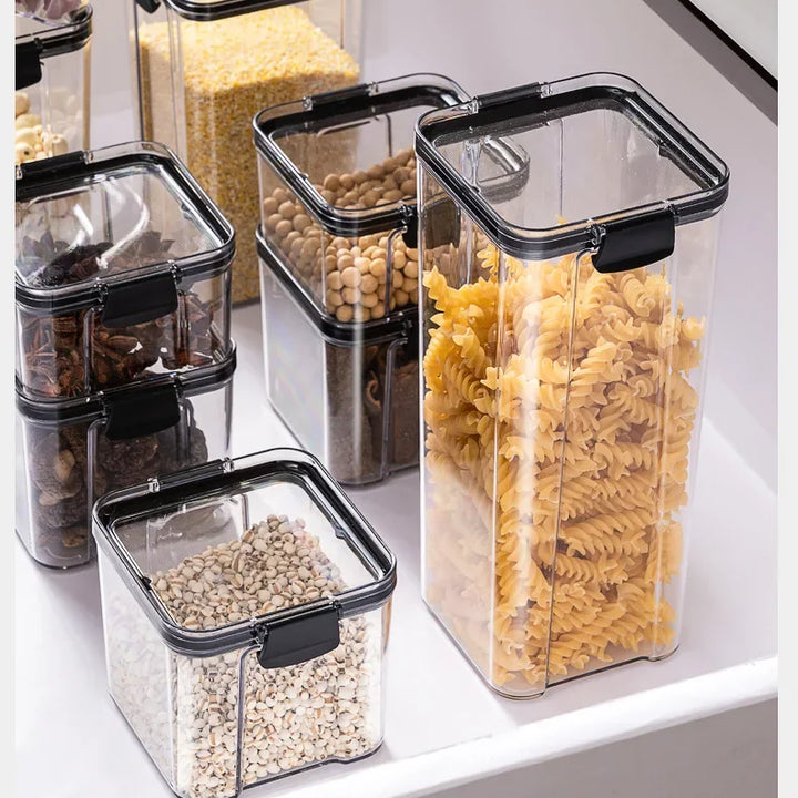Sealed Jars Kitchen Grain Storage Organizer