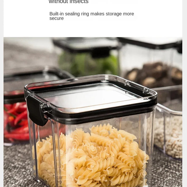 Sealed Jars Kitchen Grain Storage Organizer