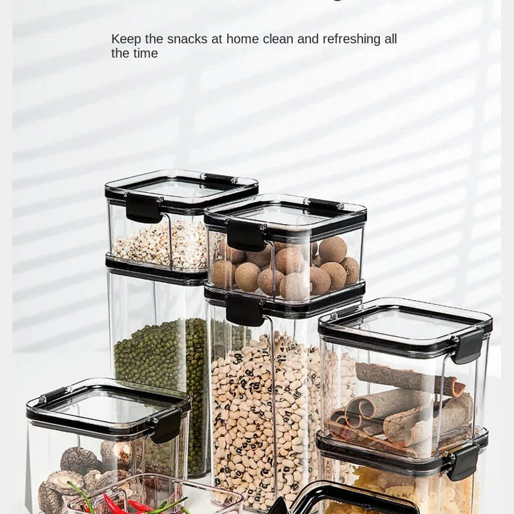 Sealed Jars Kitchen Grain Storage Organizer