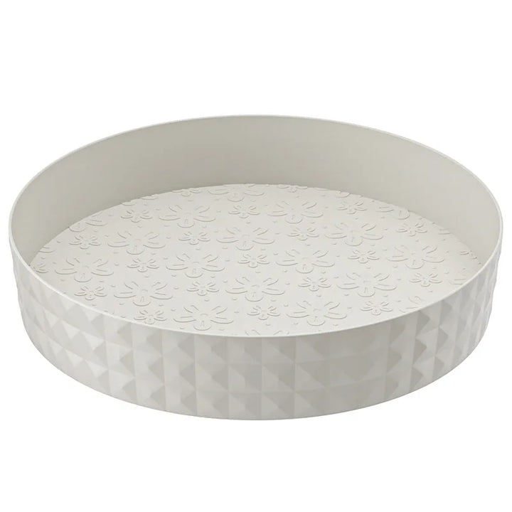 1Pc Kitchen Storage Spice Rack 360 Degree Rotating Cabinet Storage Rack Tray Cosmetic Storage Rack Non-slip Spice Round Rack